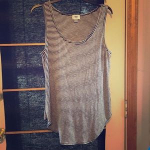 Old Navy Tops - Old Navy black/white stripe tunic tank size L Old Navy Tops - Old Navy black/white stripe tunic tank size L